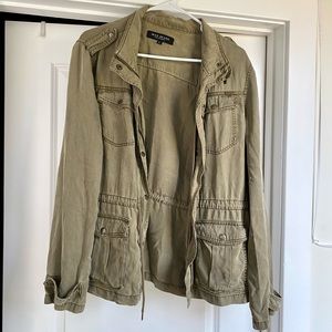 Max Jeans green jacket women's size large